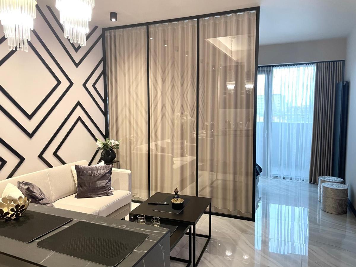 Apartament Elegance Hanza Tower Estetino Exterior foto